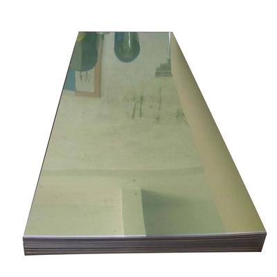 0.06mm-0.5mm Aluminum Thickness Golden Mirror ACP Panels for Gas Station Wall Cladding