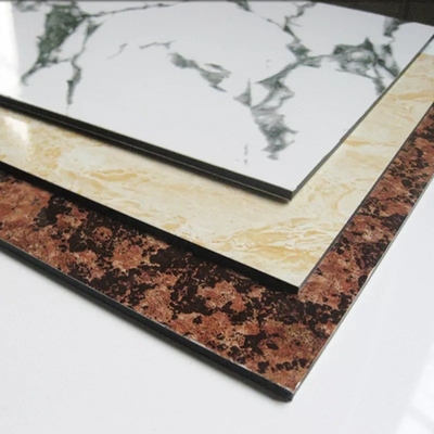 Marble ACP Alcobond 4x8 Aluminium Composite Panel with NANO Coating ISO9001 Certified