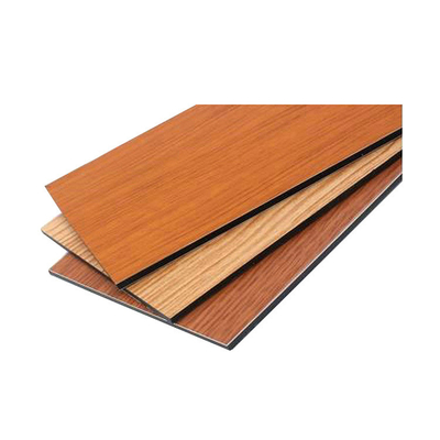 Wooden Finish PE Coated Sandwich Panel ACM PVDF Aluminum Composite Panel with PE Coating