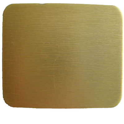 Low Gloss Surface Coating Interior Brushed Aluminum Composite Panel ACP Sheet for Shop