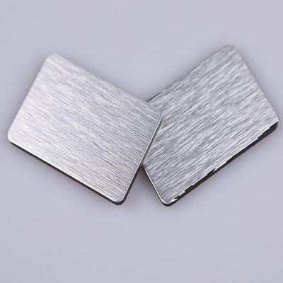 Low Gloss Surface Coating Interior Brushed Aluminum Composite Panel ACP Sheet for Shop