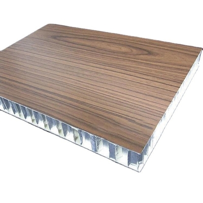 Customized Decorative Stone Anti Glare Honeycomb Plate Wall Aluminum Panels