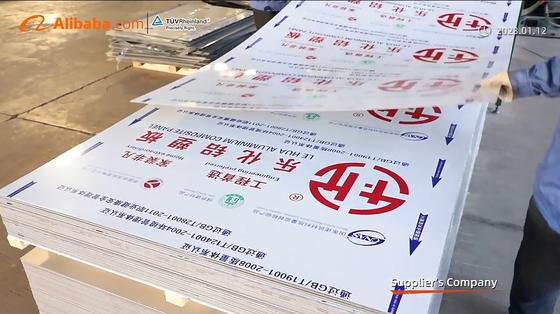Cabnet application A grade fireproof metal aluminum composite acp wall panels for home
