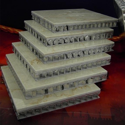 Customized Decorative Stone Anti Glare Honeycomb Plate Wall Aluminum Panels
