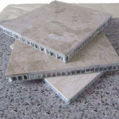 Qingdao Port Loading Outdoor Marble Honeycomb Aluminum Facade Panel with Anti-Glare